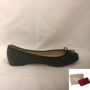 Jean Ballerina Flats with Bow (EUR 37)